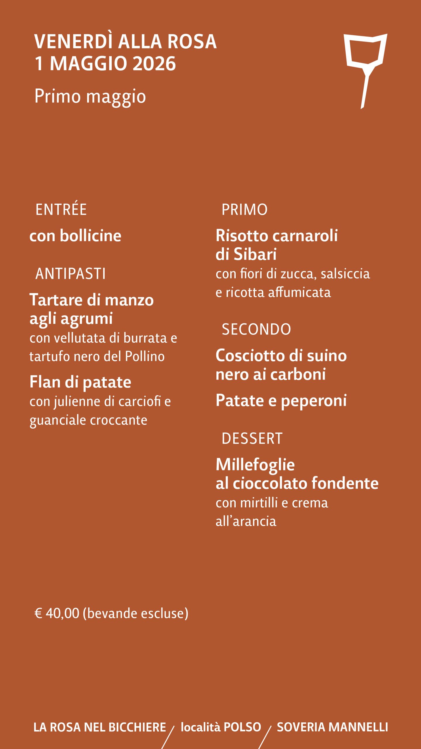 Uno maggio a La Rosa