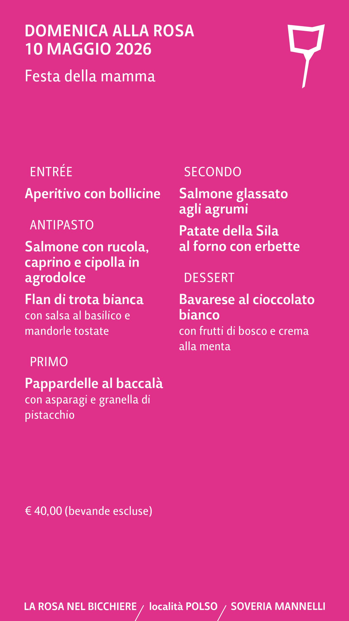 Festa della Mamma / Domenica 10 Maggio