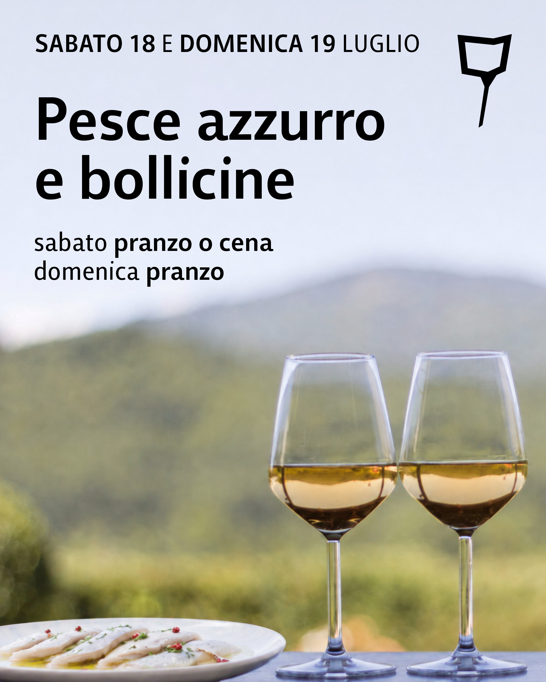 PESCE E BOLLICINE