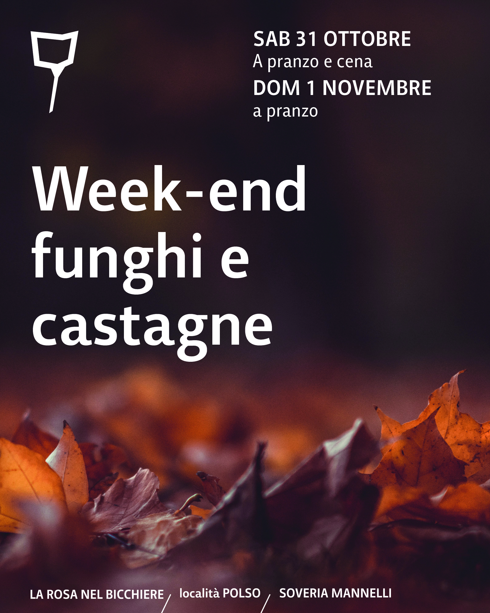 WEEKEND FUNGHI E CASTAGNE